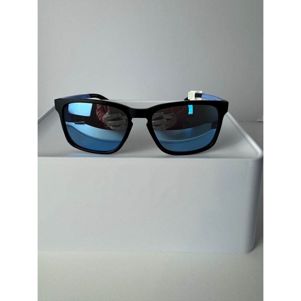 Under Armour UA Assist 2 Sunglasses Matte Black Carolina Blue 1378165-883 57mm
